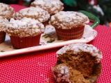Gingerbread Bran Muffins with Orange Crumb Topping